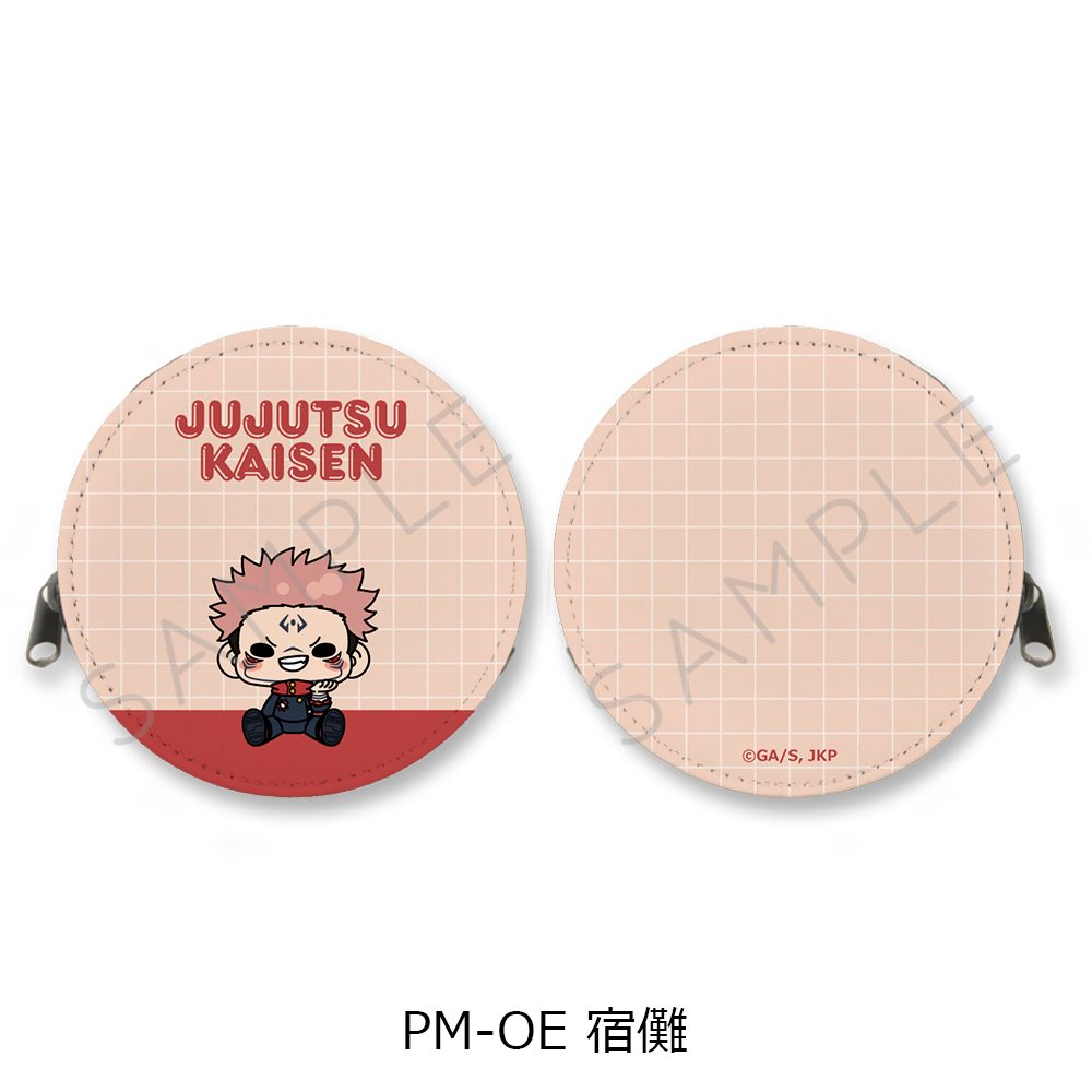 呪術廻戦 2期 第5弾 丸形コインケース PM-OE 宿儺 ("Jujutsu Kaisen" Season 2 Vol. 5 Round Coin Case PM-OE Sukuna)