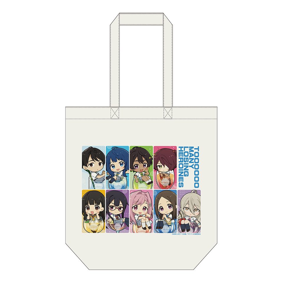 負けヒロインが多すぎる! トートバッグ サイダー ("Too Many Losing Heroines!" Tote Bag Cider)