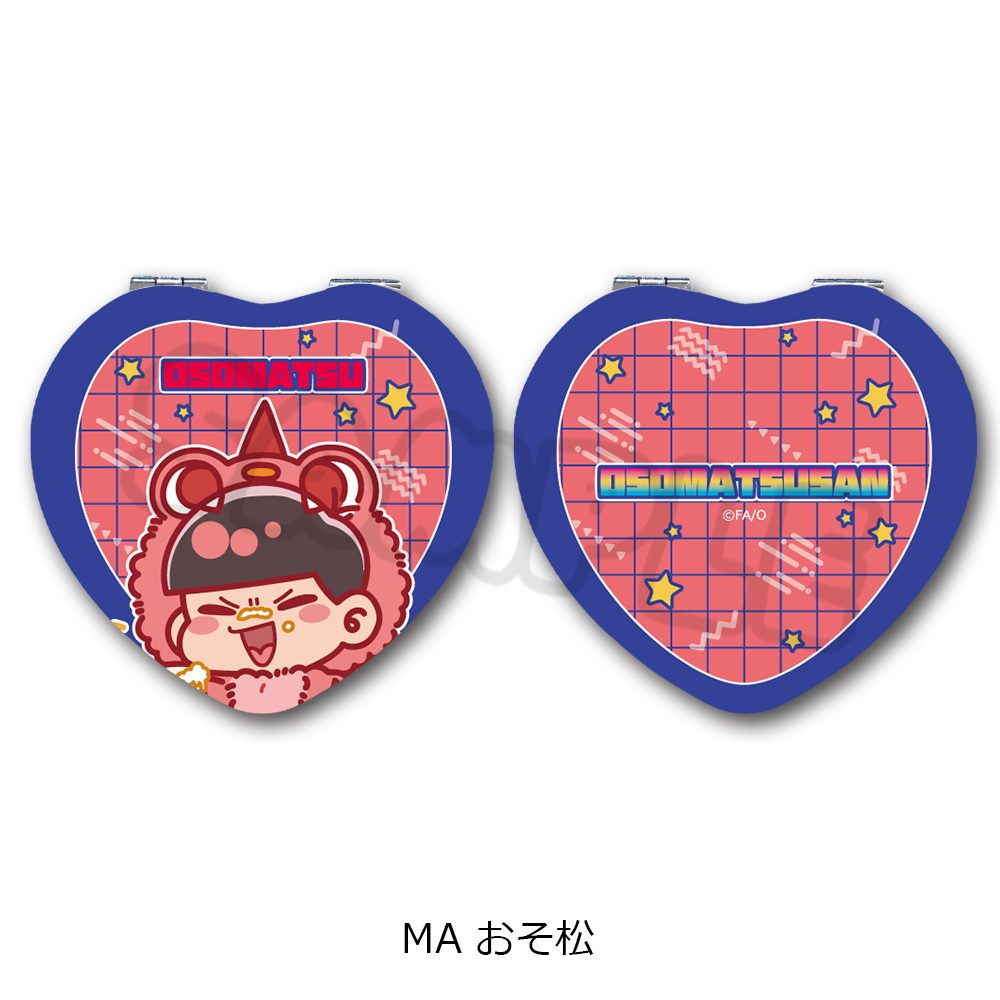 おそ松さん 第2弾 コンパクトミラー(ハート) MA おそ松 ("Osomatsu-san" Vol. 2 Compact Mirror (Heart) MA Osomatsu)