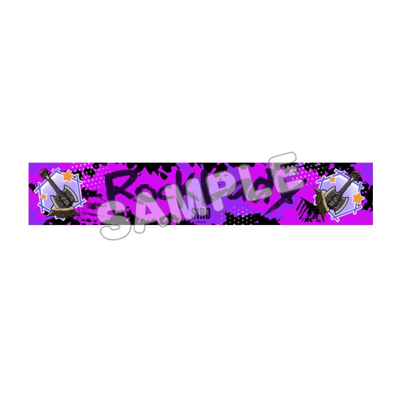 ロックは淑女の嗜みでして マフラータオル 白矢環 ("Rock Is a Lady's Modesty" Muffler Towel Shiraya Tamaki)
