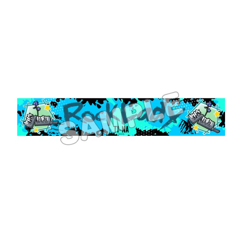 ロックは淑女の嗜みでして マフラータオル 院瀬見ティナ ("Rock Is a Lady's Modesty" Muffler Towel Isemi Tina)