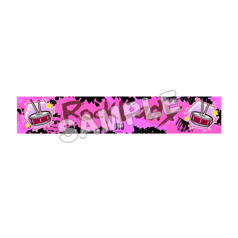ロックは淑女の嗜みでして マフラータオル 黒鉄音羽 ("Rock Is a Lady's Modesty" Muffler Towel Kurogane Otoha)