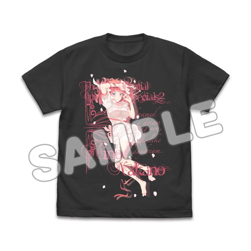 五等分の花嫁* フルカラーTシャツ ネグリジェ 二乃 ("The Quintessential Quintuplets Specials 2" Full Color T-shirt Negligee Nino)