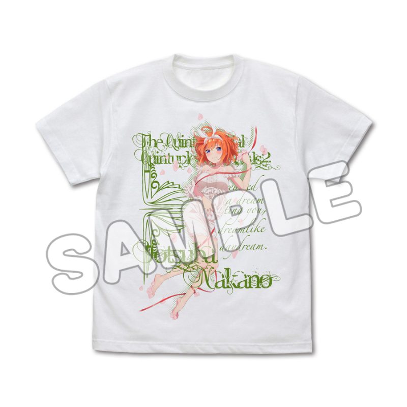 五等分の花嫁* フルカラーTシャツ ネグリジェ 四葉 ("The Quintessential Quintuplets Specials 2" Full Color T-shirt Negligee Yotsuba)