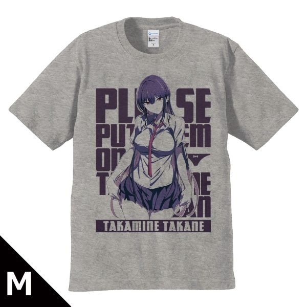 履いてください、鷹峰さん Tシャツ 鷹峰高嶺 ティザービジュアルVer. Mサイズ ("Please Put Them On, Takamine-san" T-shirt Takamine Takane Teaser Visual Ver. (M Size))