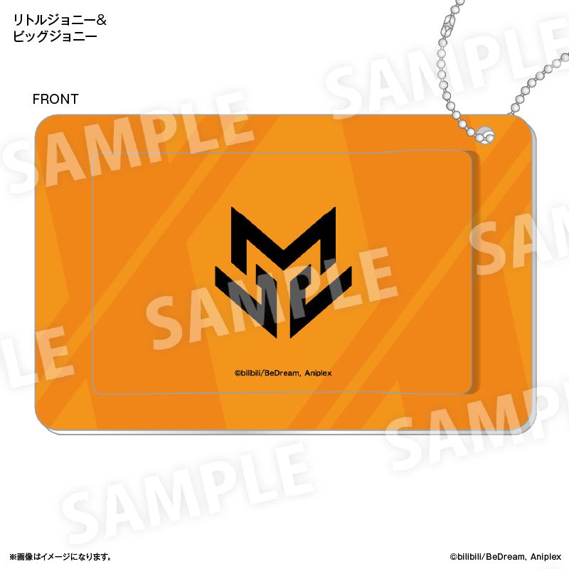 TO BE HERO X スライドカードケース リトルジョニー&ビッグジョニー ("To Be Hero X" Slide Card Case The Johnnies)
