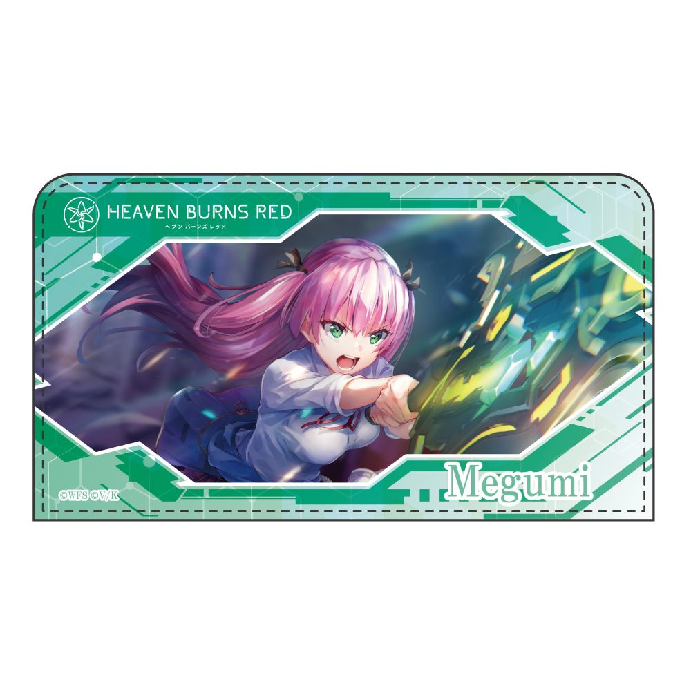 ヘブンバーンズレッド ミニウォレット 逢川めぐみ ("Heaven Burns Red" Mini Wallet Aikawa Megumi)