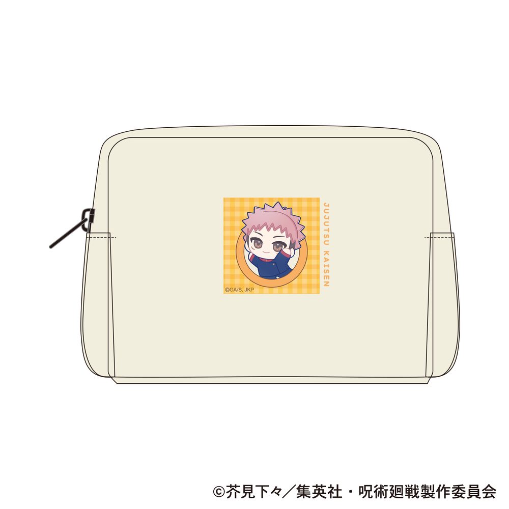 呪術廻戦 第2期 ポーチ 虎杖悠仁 ぬいパル すきっぷ ("Jujutsu Kaisen" Season 2 Pouch Itadori Yuji Nui Pal Skip)