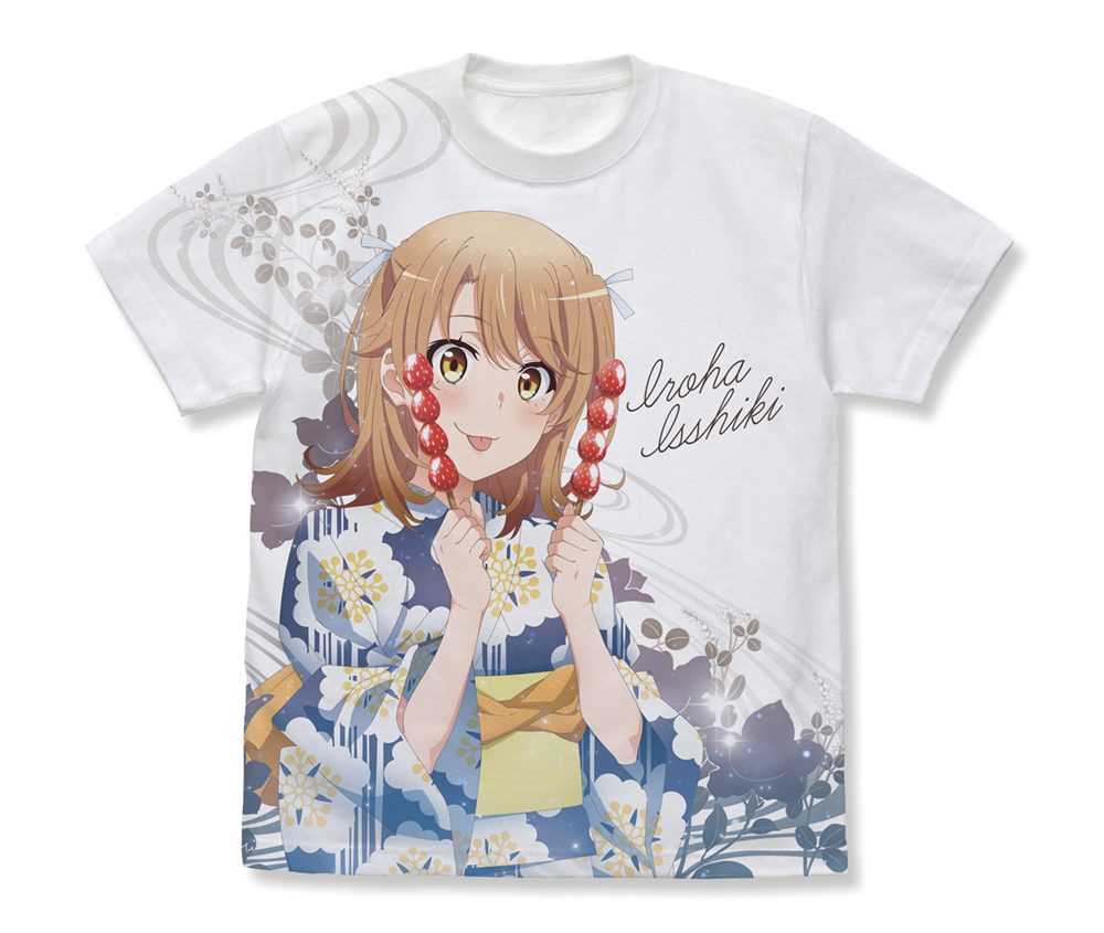 やはり俺の青春ラブコメはまちがっている。完 一色いろは フルグラフィックTシャツ ホワイト L ("Yahari Ore no Seishun Love-come wa Machigatteiru. Kan" Isshiki Iroha Full Graphic T-shirt White (L Size))