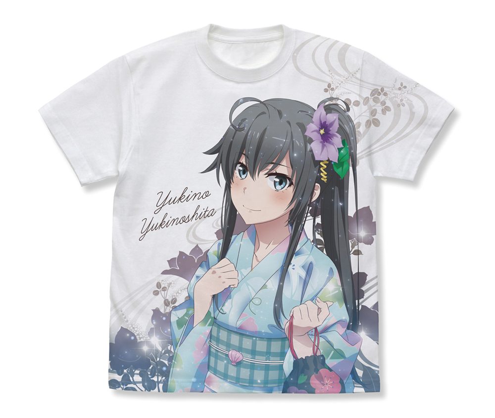 やはり俺の青春ラブコメはまちがっている。完 雪ノ下雪乃 フルグラフィックTシャツ ホワイト L ("Yahari Ore no Seishun Love-come wa Machigatteiru. Kan" Yukinoshita Yukino Full Graphic T-shirt White (L Size))