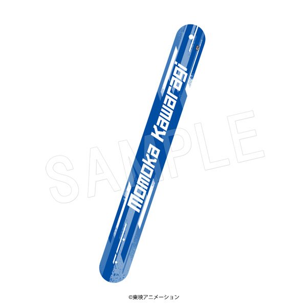 ガールズバンドクライ PVCリストバンド ROUND1コラボVer. 河原木桃香 ("Girls Band Cry" PVC Wristband ROUND1 Collaboration Ver. Kawaragi Momoka)