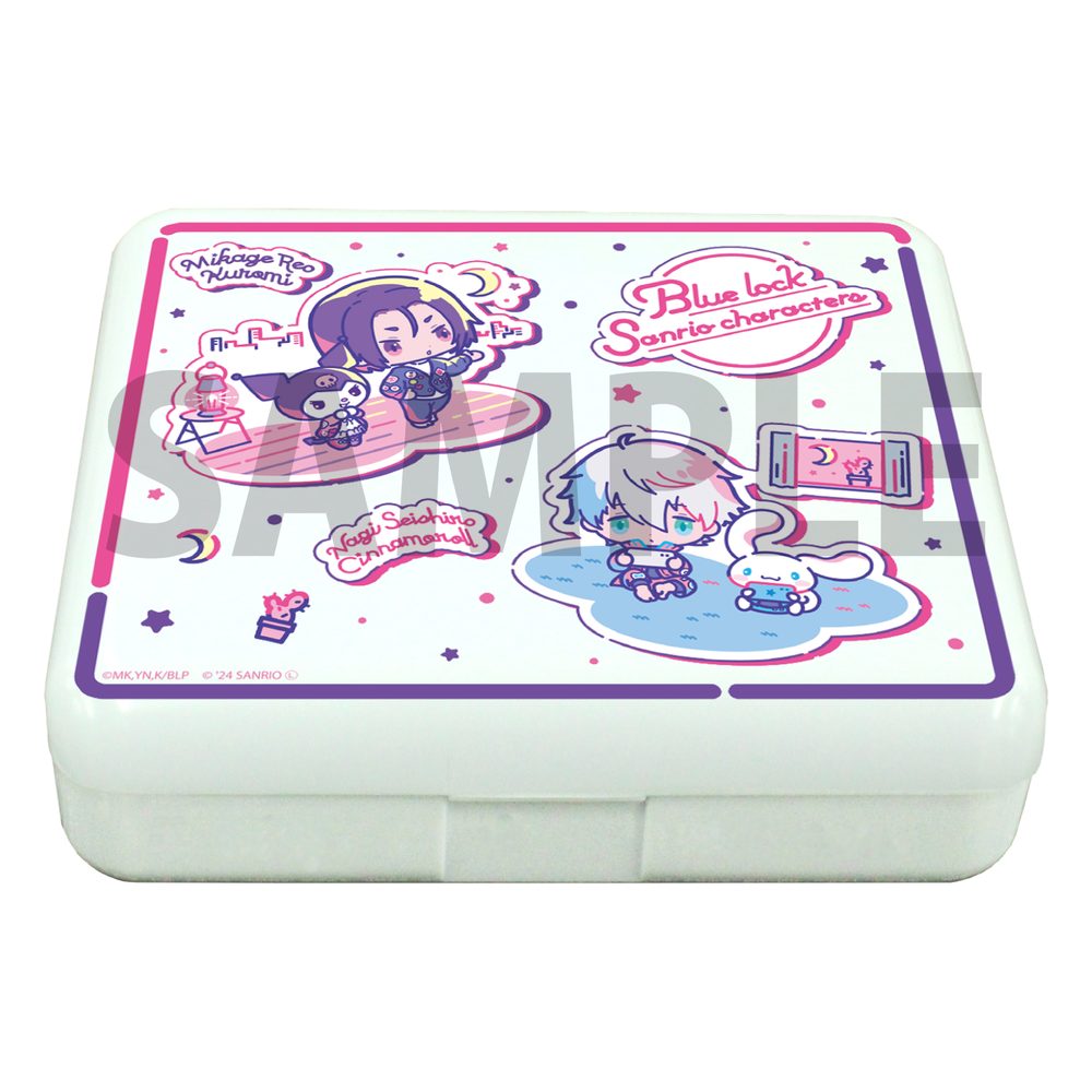 小物ケース ブルーロック×サンリオキャラクターズ 09 デザインA(コラボイラスト) (Accessory Case "Blue Lock" x Sanrio Characters 09 Design A (Collaboration Illustration))