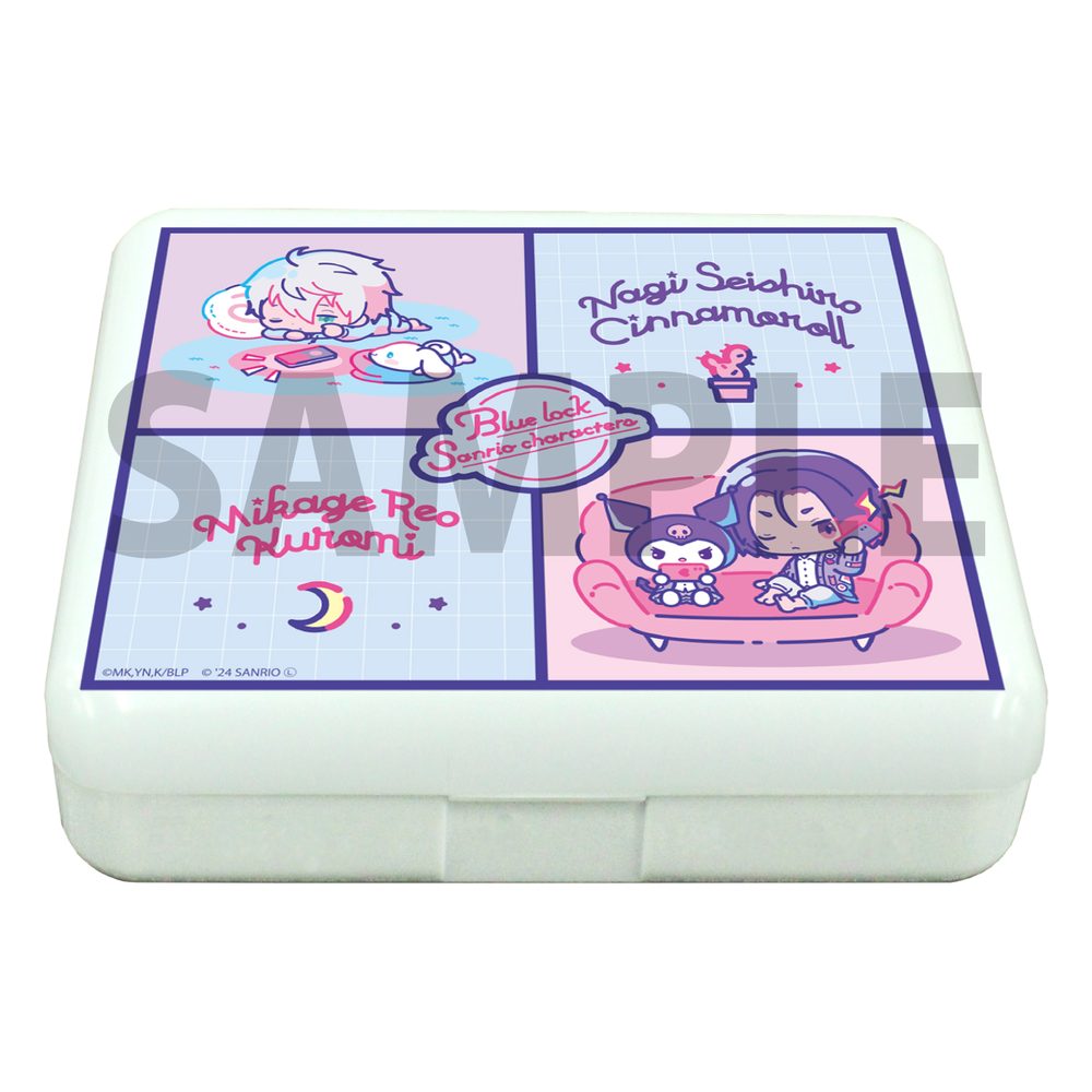 小物ケース ブルーロック×サンリオキャラクターズ 11 デザインC(コラボイラスト) (Accessory Case "Blue Lock" x Sanrio Characters 11 Design C (Collaboration Illustration))