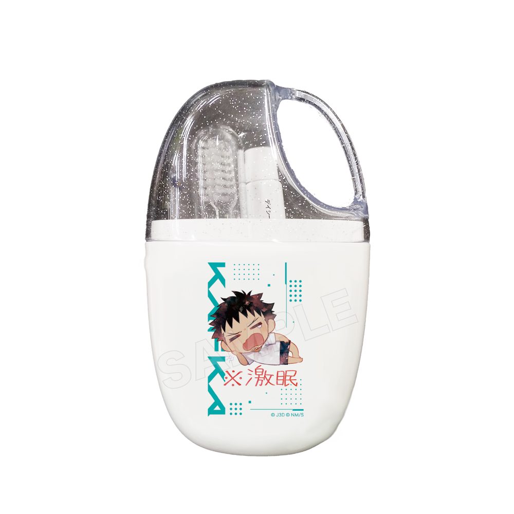 怪獣8号 ※激眠 歯ブラシコップセット 01 カフカ ("Kaiju No. 8" Gekinemu Toothbrush Cup Set 01 Kafka)
