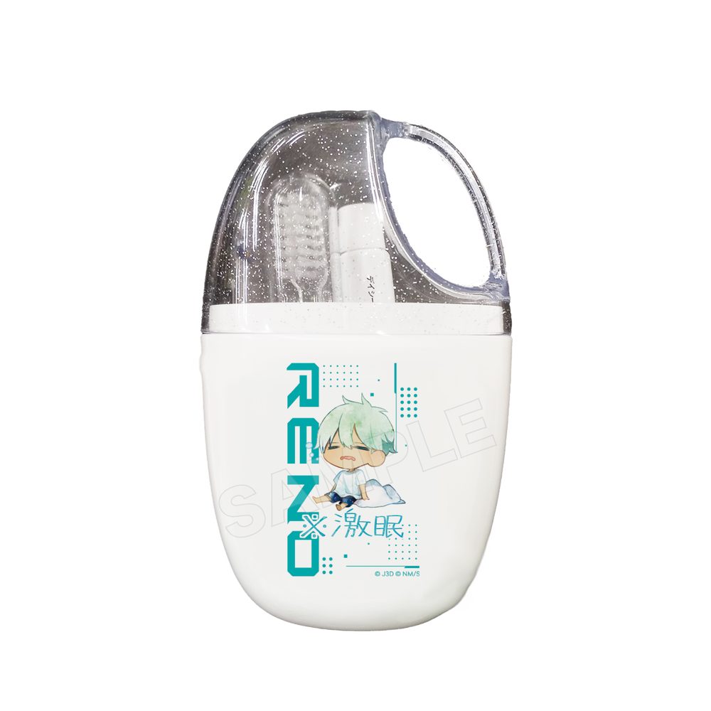 怪獣8号 ※激眠 歯ブラシコップセット 02 レノ ("Kaiju No. 8" Gekinemu Toothbrush Cup Set 02 Reno)
