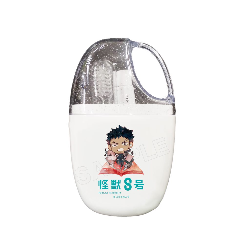 怪獣8号 キャラでるアート 歯ブラシコップセット 02 カフカ ("Kaiju No. 8" Chara Deru Art Toothbrush Cup Set 02 Kafka)