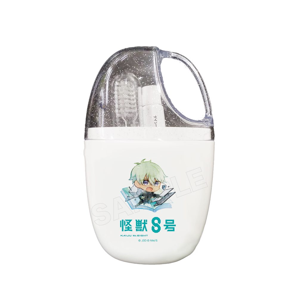 怪獣8号 キャラでるアート 歯ブラシコップセット 03 レノ ("Kaiju No. 8" Chara Deru Art Toothbrush Cup Set 03 Reno)