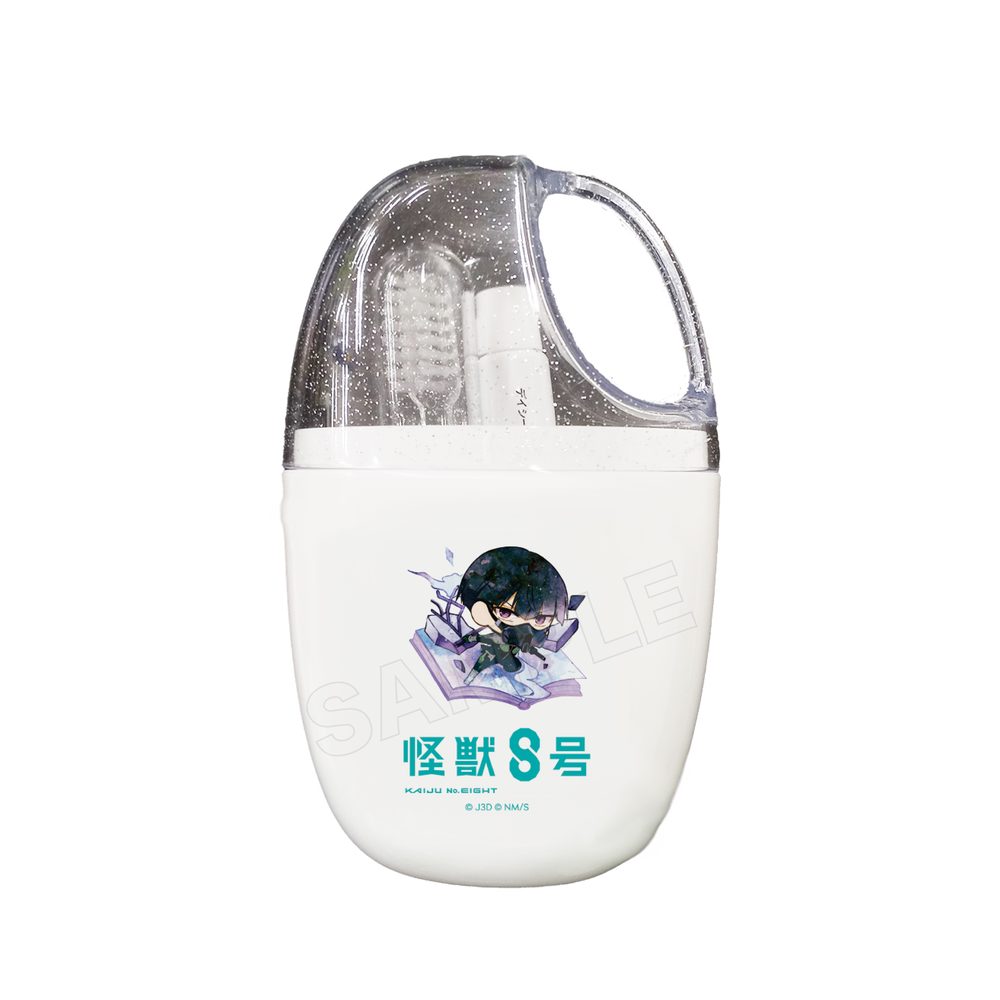 怪獣8号 キャラでるアート 歯ブラシコップセット 06 保科 ("Kaiju No. 8" Chara Deru Art Toothbrush Cup Set 06 Hoshina)
