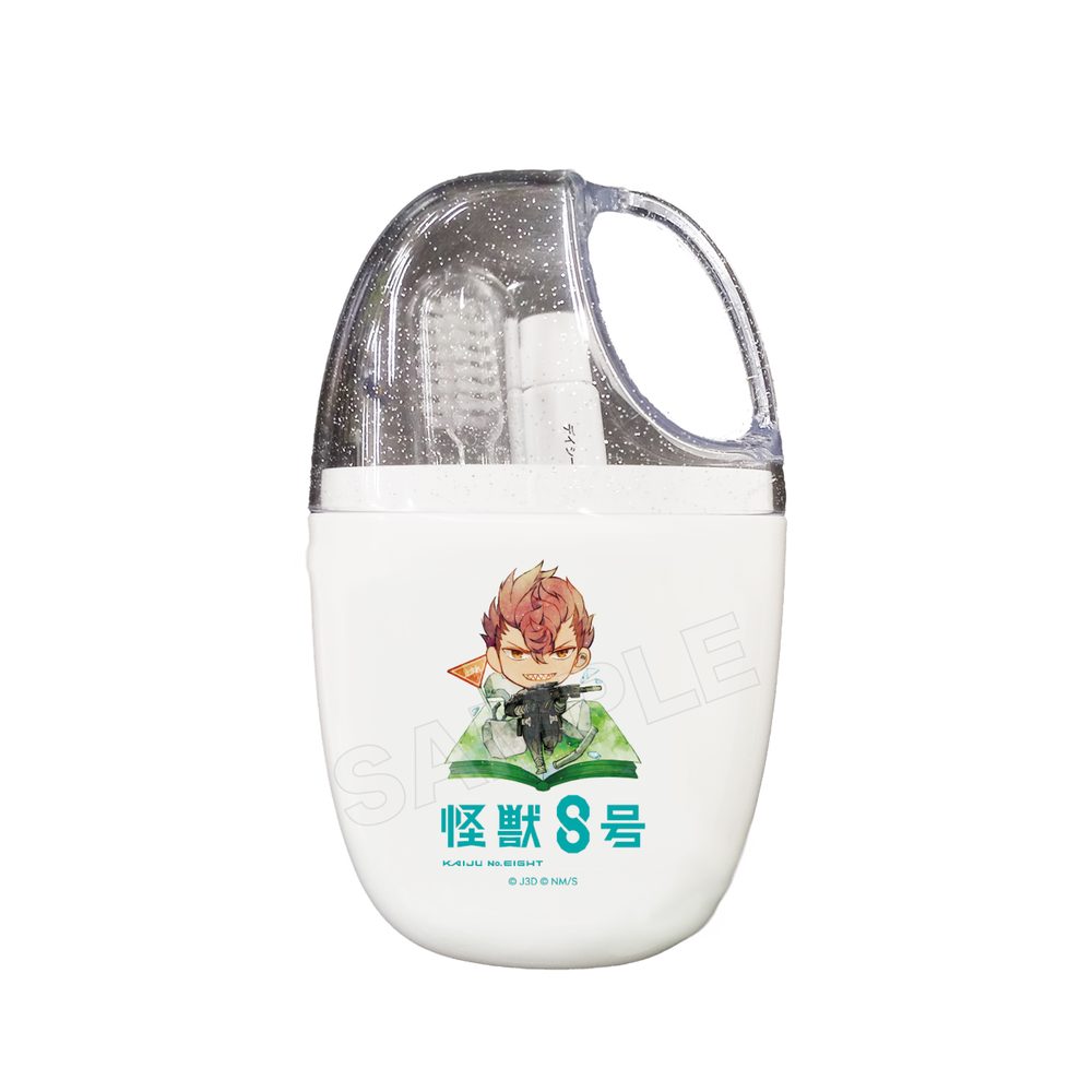 怪獣8号 キャラでるアート 歯ブラシコップセット 07 伊春 ("Kaiju No. 8" Chara Deru Art Toothbrush Cup Set 07 Iharu)