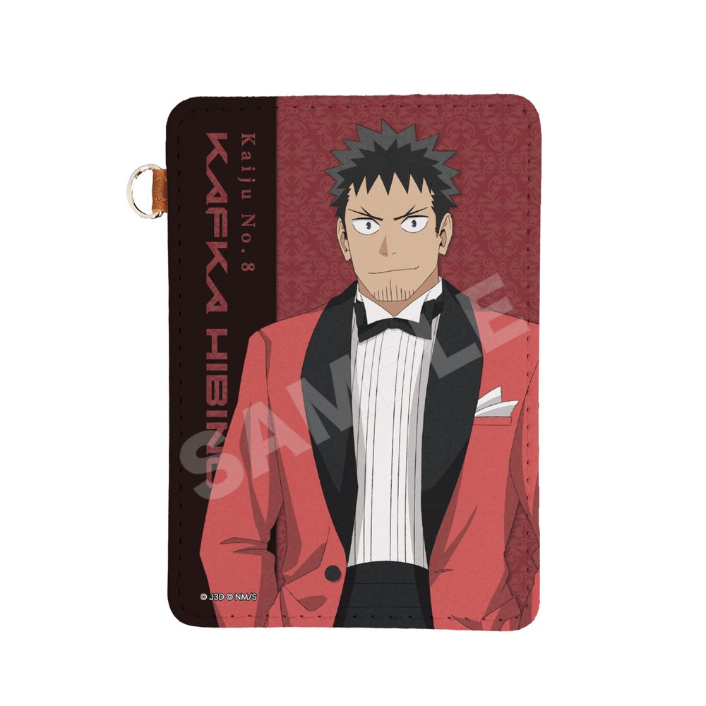 怪獣8号 レザーパスケース 01 日比野カフカ(ドレスコードVer.) ("Kaiju No. 8" Leather Pass Case 01 Hibino Kafka (Dress Code Ver.))