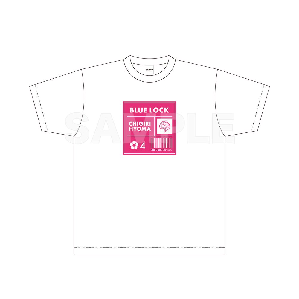 ブルーロック Tシャツ 03 千切豹馬 ("Blue Lock" T-shirt 03 Chigiri Hyoma)