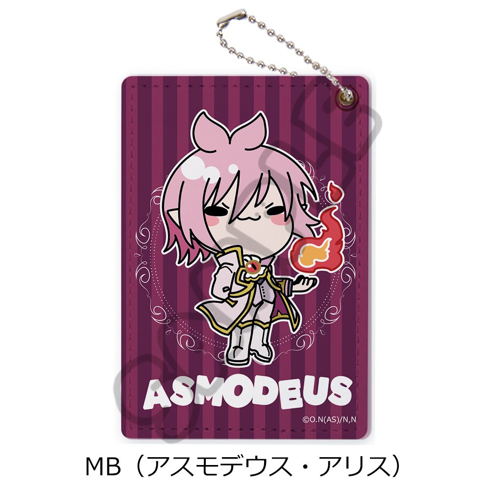 魔入りました!入間くん パスケース MB アスモデウス・アリス ("Welcome to Demon School! Iruma-kun" Pass Case MB Asmodeus Alice)