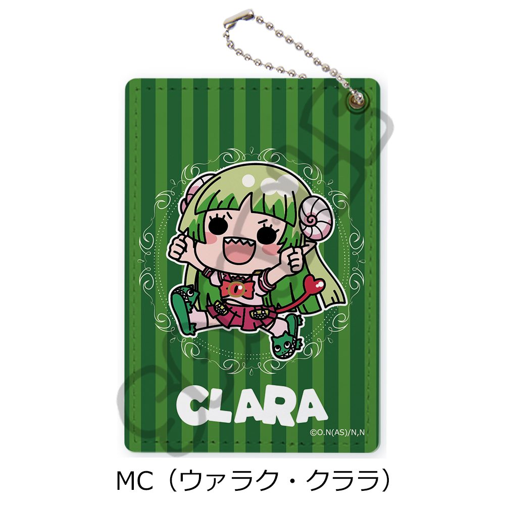魔入りました!入間くん パスケース MC ウァラク・クララ ("Welcome to Demon School! Iruma-kun" Pass Case MC Valac Clara)