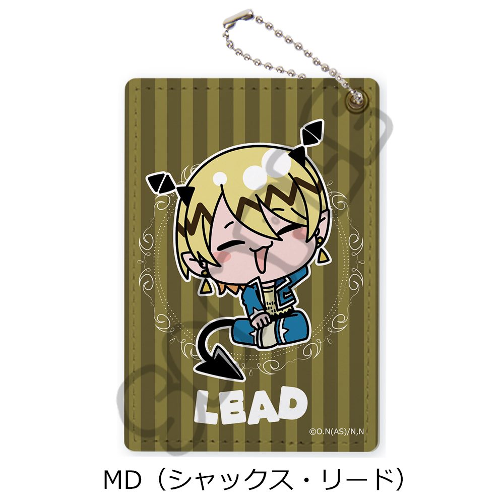 魔入りました!入間くん パスケース MD シャックス・リード ("Welcome to Demon School! Iruma-kun" Pass Case MD Shax Lead)