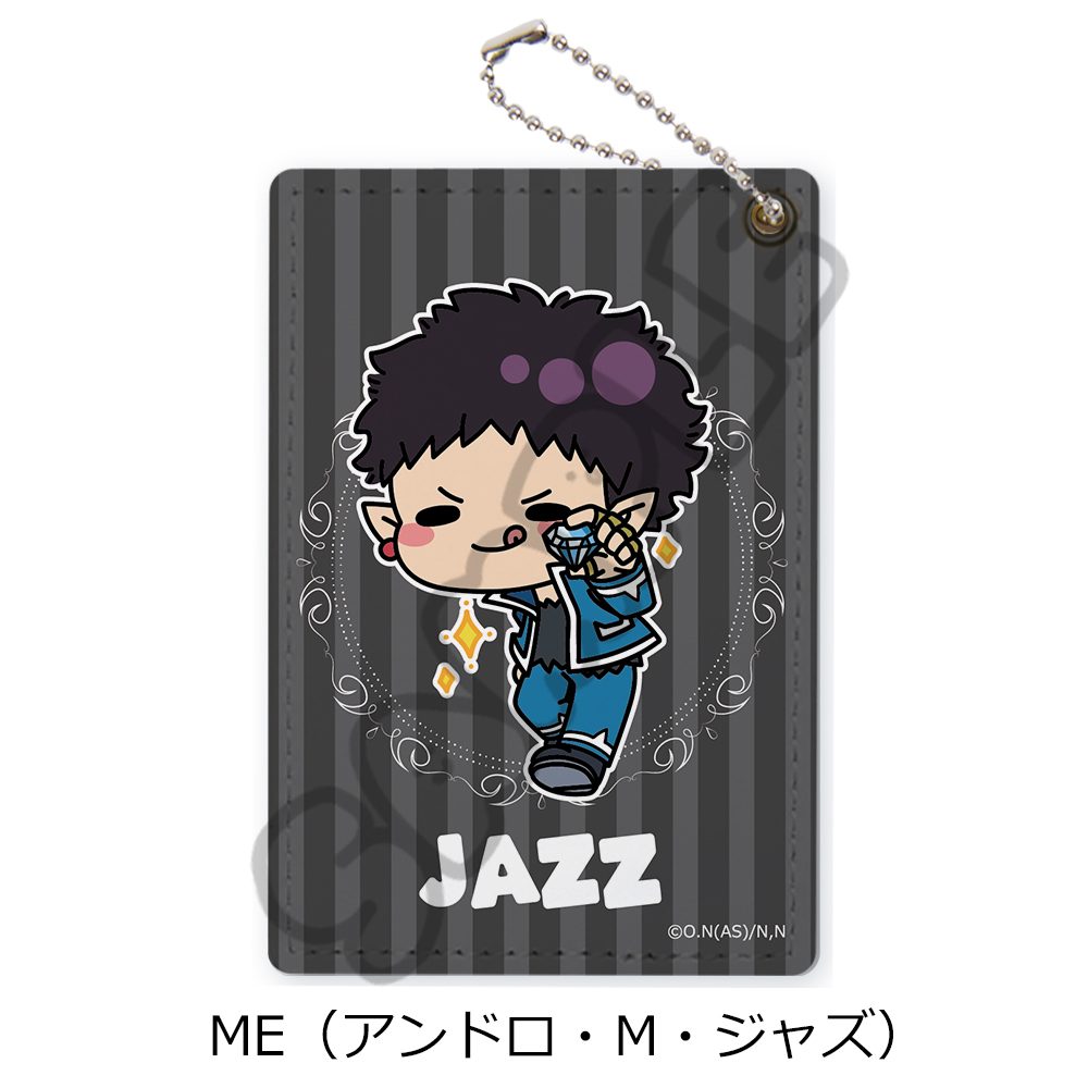 魔入りました!入間くん パスケース ME アンドロ・M・ジャズ ("Welcome to Demon School! Iruma-kun" Pass Case ME Andro M. Jazz)