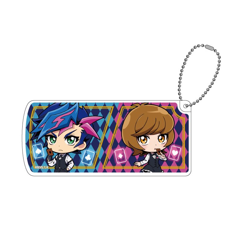 スライド式小物ケース 遊☆戯☆王VRAINS 13 ディーラー風Ver. A(ミニキャライラスト) (Slide Type Accessory Case "Yu-Gi-Oh! VRAINS" 13 Dealer Style Ver. A (Mini Character Illustration))