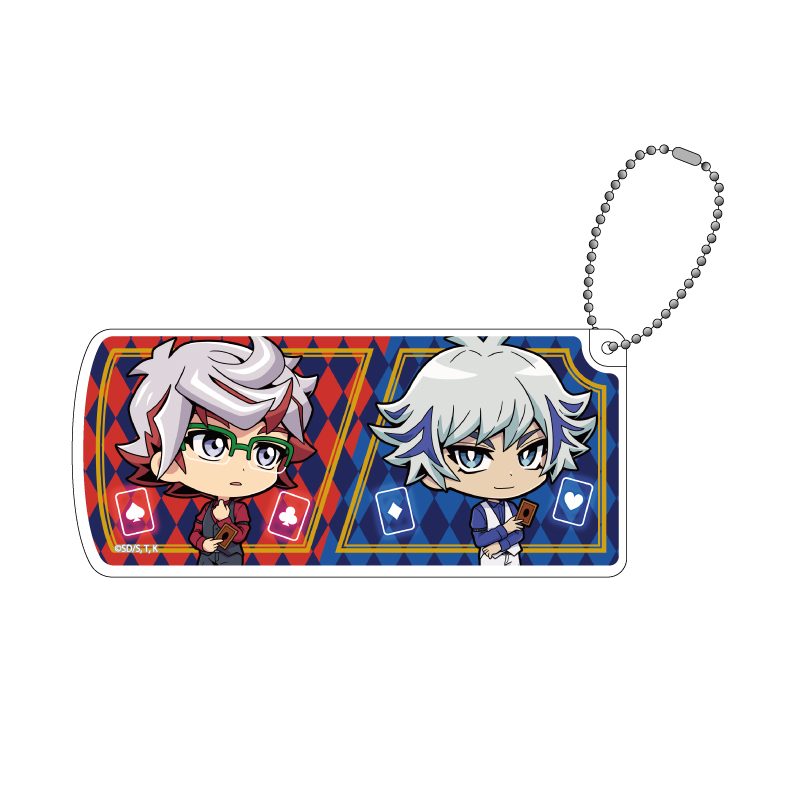 スライド式小物ケース 遊☆戯☆王VRAINS 14 ディーラー風Ver. B(ミニキャライラスト) (Slide Type Accessory Case "Yu-Gi-Oh! VRAINS" 14 Dealer Style Ver. B (Mini Character Illustration))