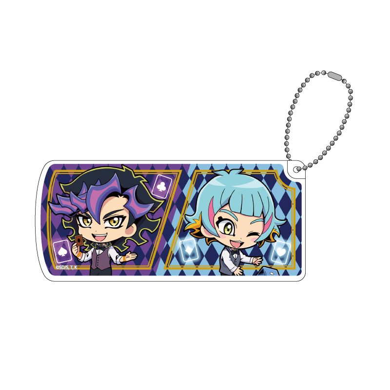 スライド式小物ケース 遊☆戯☆王VRAINS 15 ディーラー風Ver. C(ミニキャライラスト) (Slide Type Accessory Case "Yu-Gi-Oh! VRAINS" 15 Dealer Style Ver. C (Mini Character Illustration))