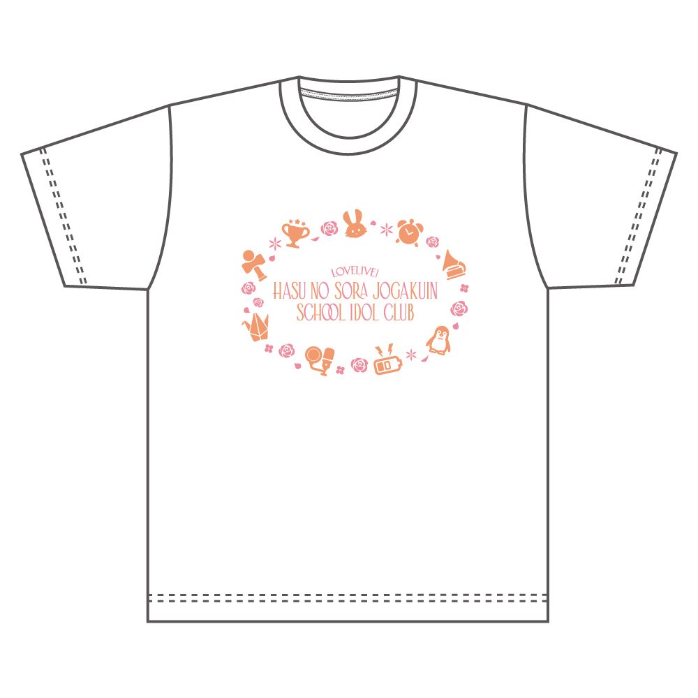 ラブライブ!蓮ノ空女学院スクールアイドルクラブ Tシャツ Mサイズ ("Love Live! Hasu no Sora Jogakuin School Idol Club" T-shirt (M Size))