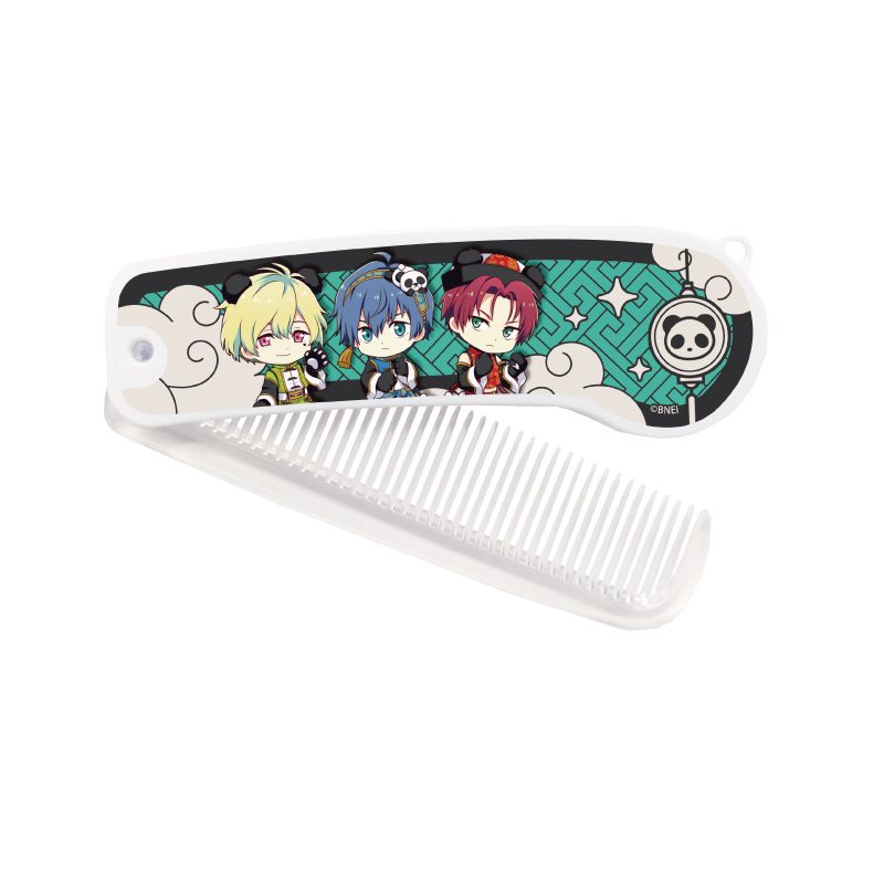 折りたたみコーム アイドルマスター SideM 03 C.FIRST(ミニキャライラスト) (Folding Comb "The Idolmaster SideM" 03 C.FIRST (Mini Character Illustration))