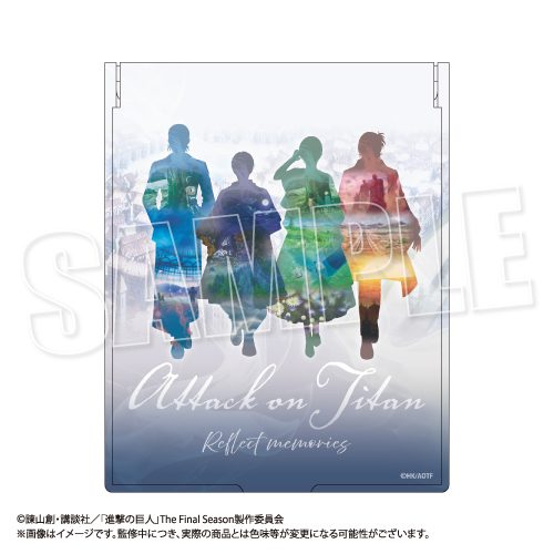 進撃の巨人 スクエアミラー Reflect Memories Ver. ("Attack on Titan" Square Mirror Reflect Memories Ver.)