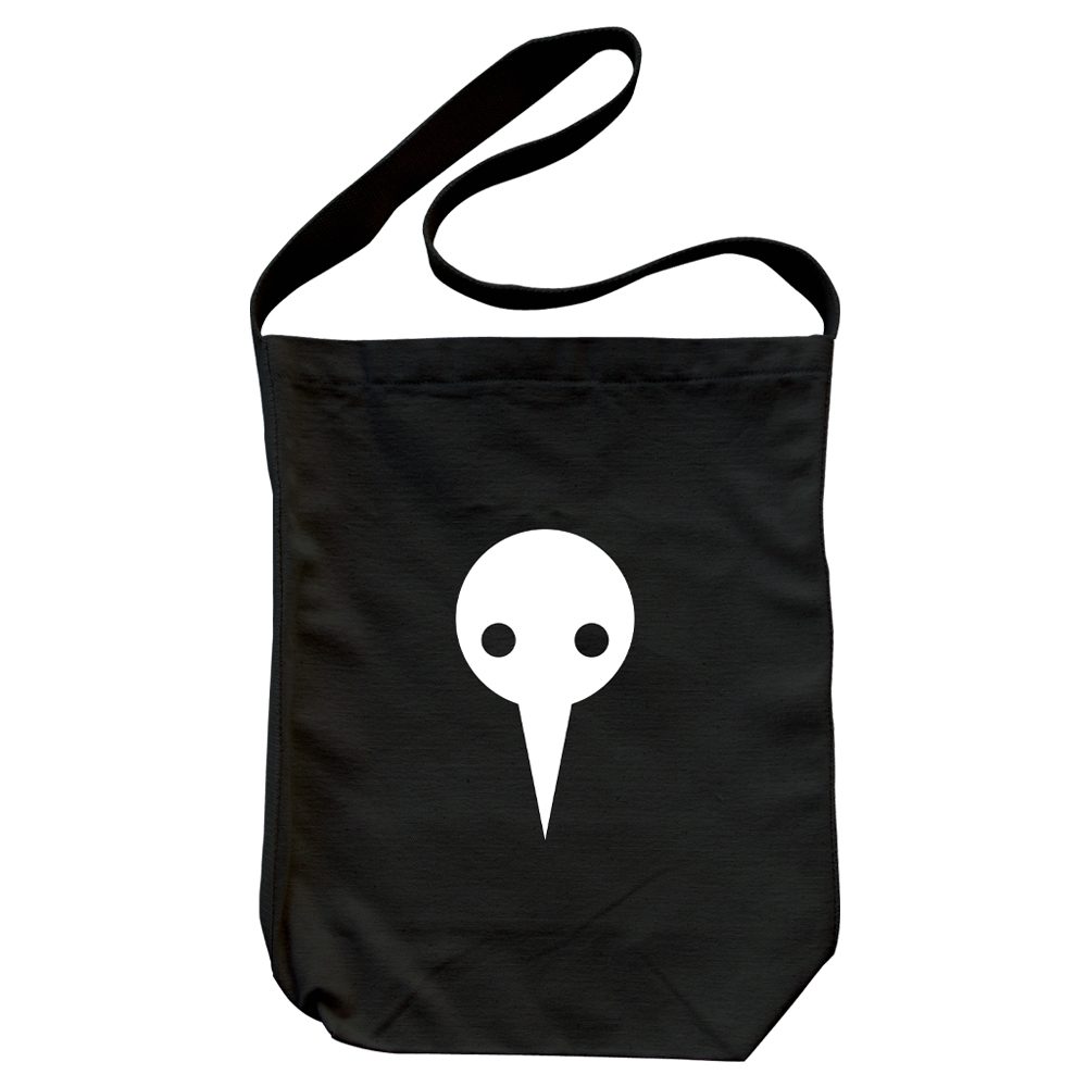 EVANGELION 使徒 ショルダートート ブラック ("Evangelion" Angel Shoulder Tote Bag Black)