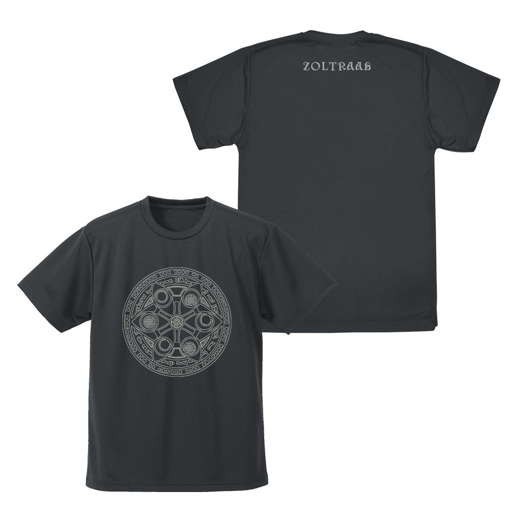 葬送のフリーレン ゾルトラーク ドライTシャツ ガンメタル M ("Frieren: Beyond Journey's End" Zoltraak Dry T-shirt Gunmetal (M Size))