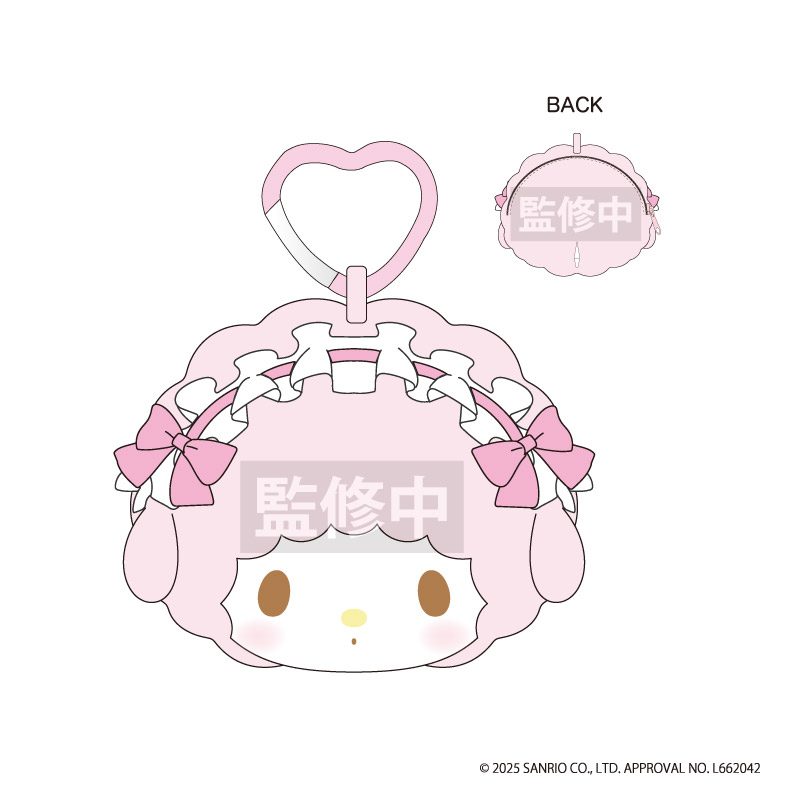 マイスウィートピアノ ぬいぐるみポーチ ピンク (My Sweet Piano Plush Pouch Pink)
