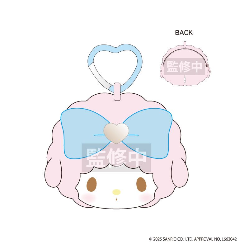 マイスウィートピアノ ぬいぐるみポーチ ブルー (My Sweet Piano Plush Pouch Blue)