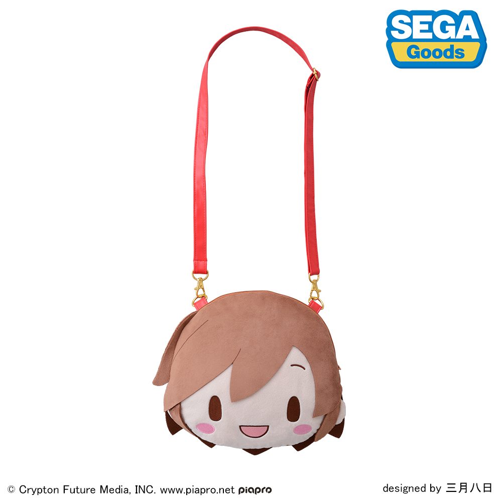 MEIKO ふわぷち フェイスショルダーバッグ M (MEIKO Fuwa Petit Face Shoulder Bag M)