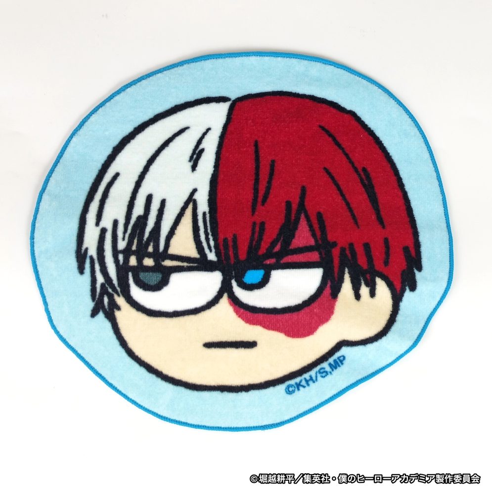 僕のヒーローアカデミア ジロリ ダイカットタオル 轟焦凍 ("My Hero Academia" Jirori Die-cut Towel Todoroki Shoto)