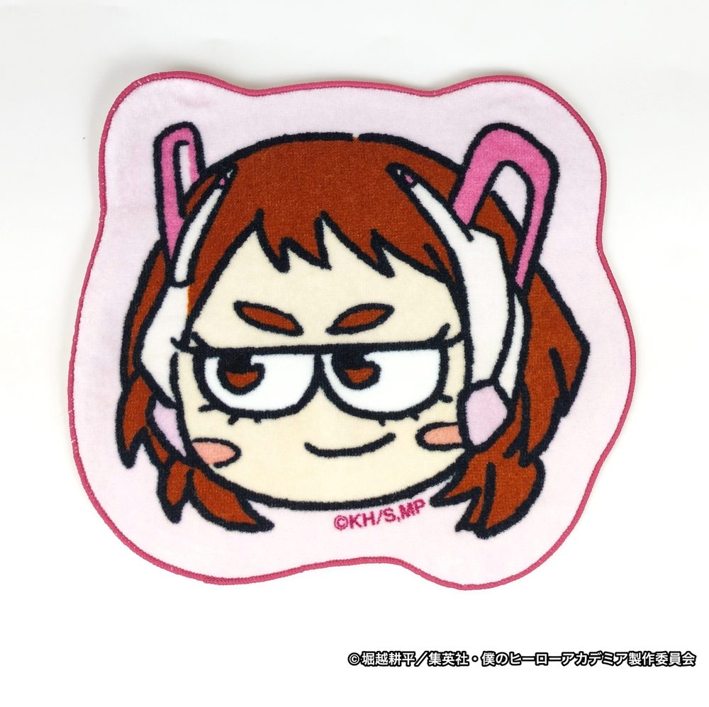 僕のヒーローアカデミア ジロリ ダイカットタオル 麗日お茶子 ("My Hero Academia" Jirori Die-cut Towel Uraraka Ochaco)