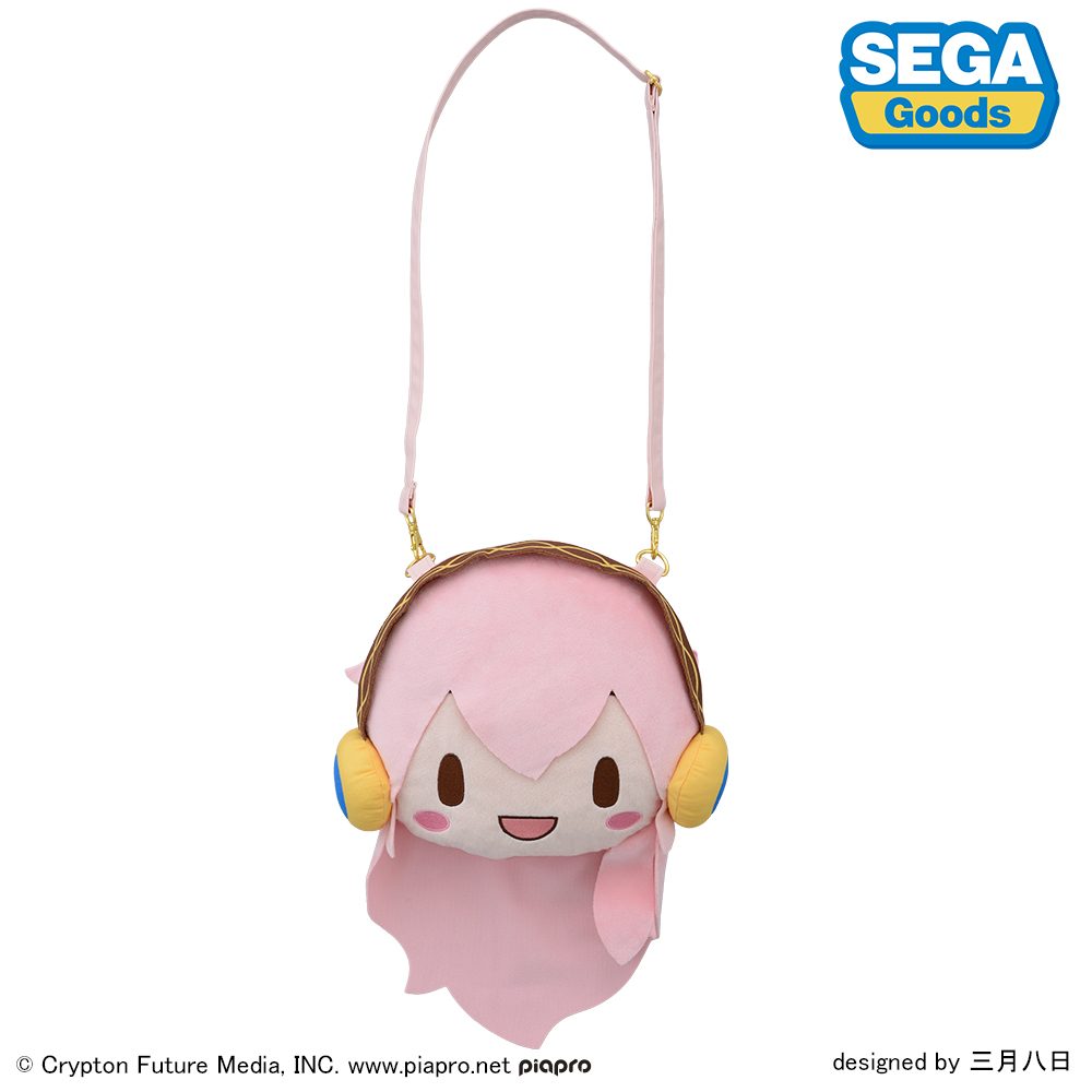 巡音ルカ ふわぷち フェイスショルダーバッグ M (Megurine Luka Fuwa Petit Face Shoulder Bag M)