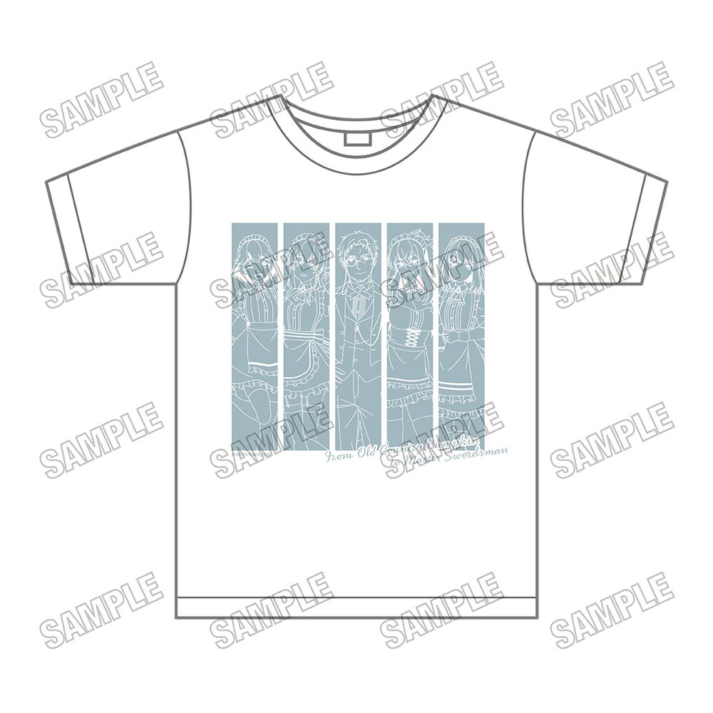 片田舎のおっさん、剣聖になる Tシャツ A ("From Old Country Bumpkin to Master Swordsman" T-shirt A)