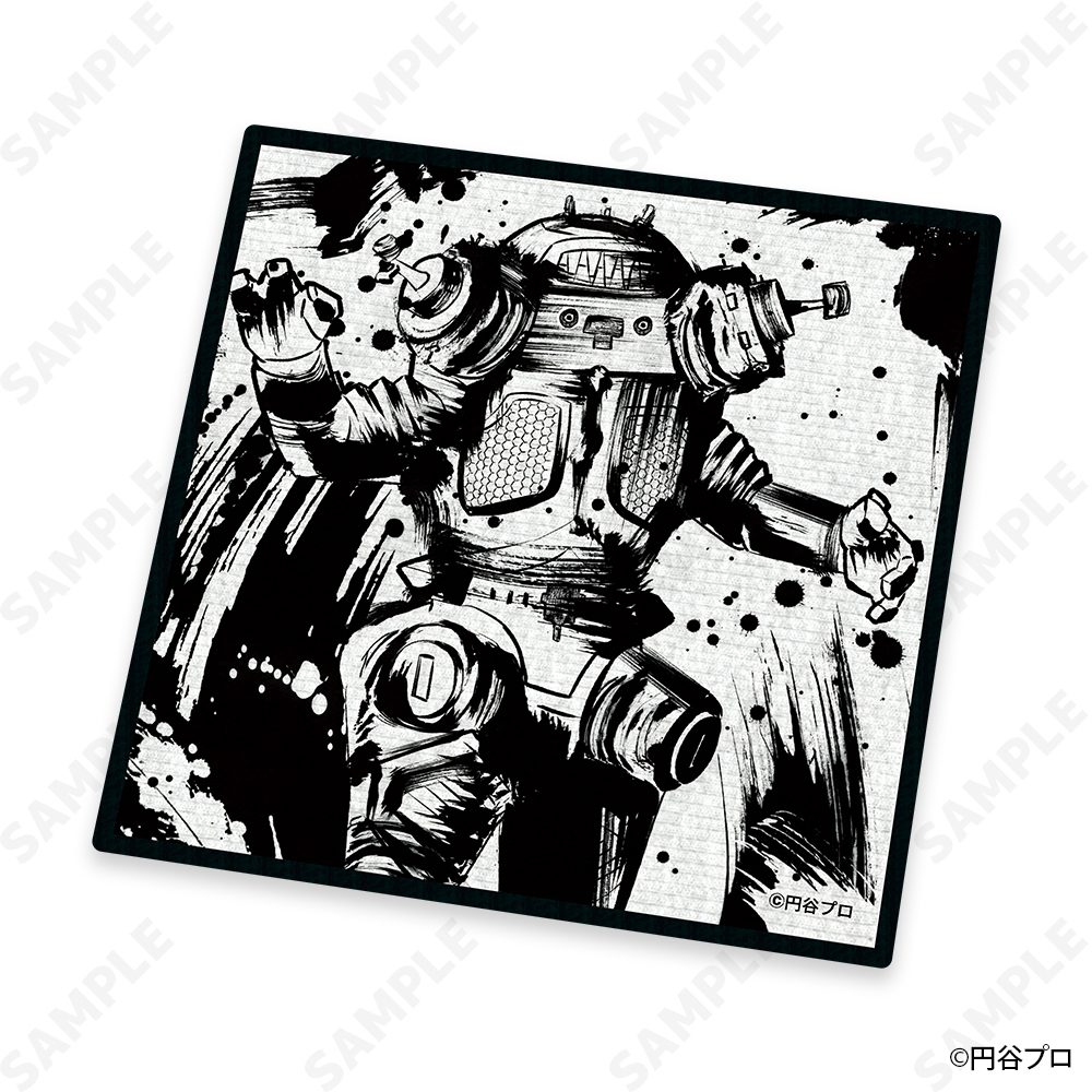 ウルトラ怪獣 墨絵風コレクション ウォッシュタオル 5 キングジョー ("Ultraman" Ultra Kaiju Sumie Style Collection Wash Towel 5 King Joe)