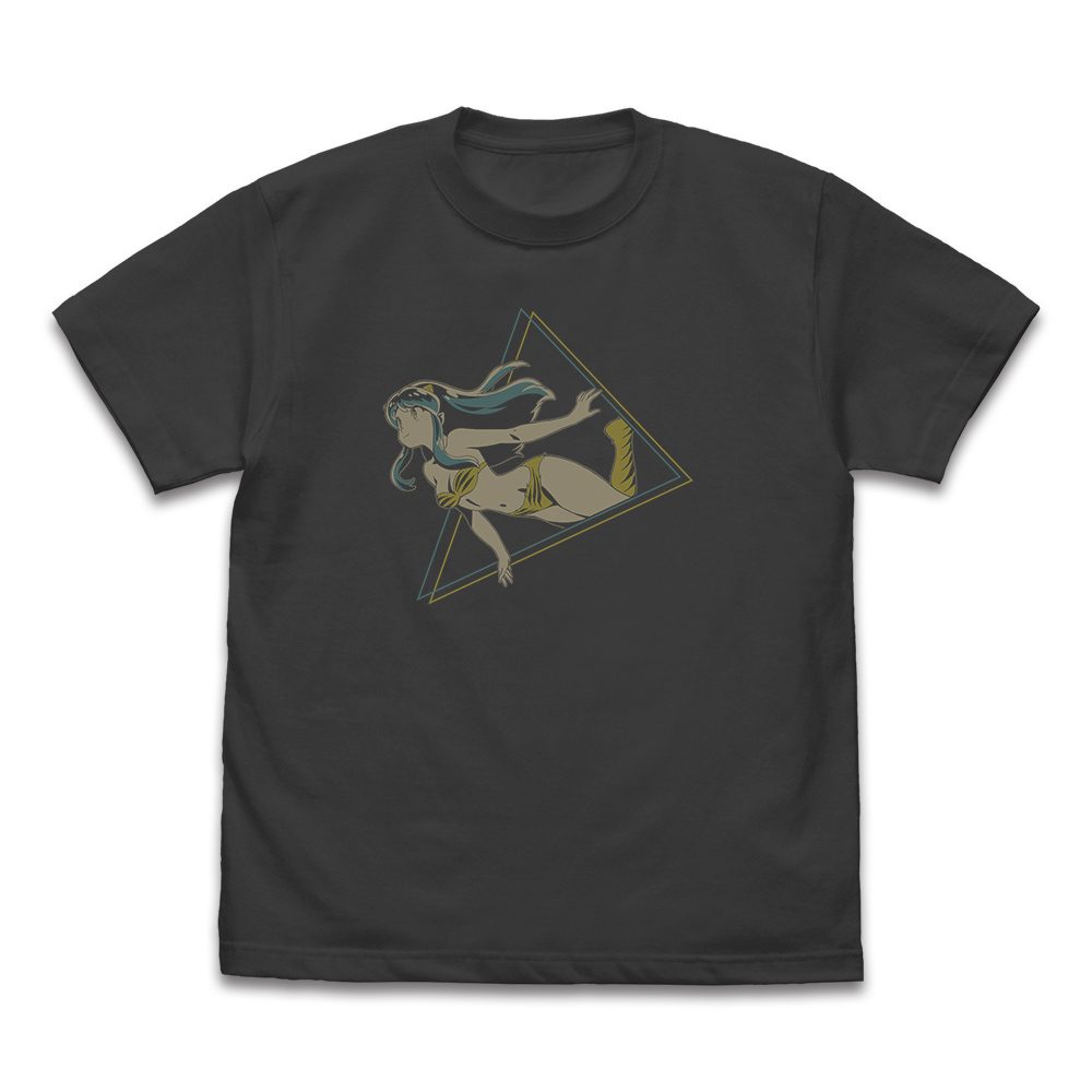 うる星やつら Flyingラム Tシャツ スミ M ("Urusei Yatsura" Flying Lum T-shirt Sumi (M Size))