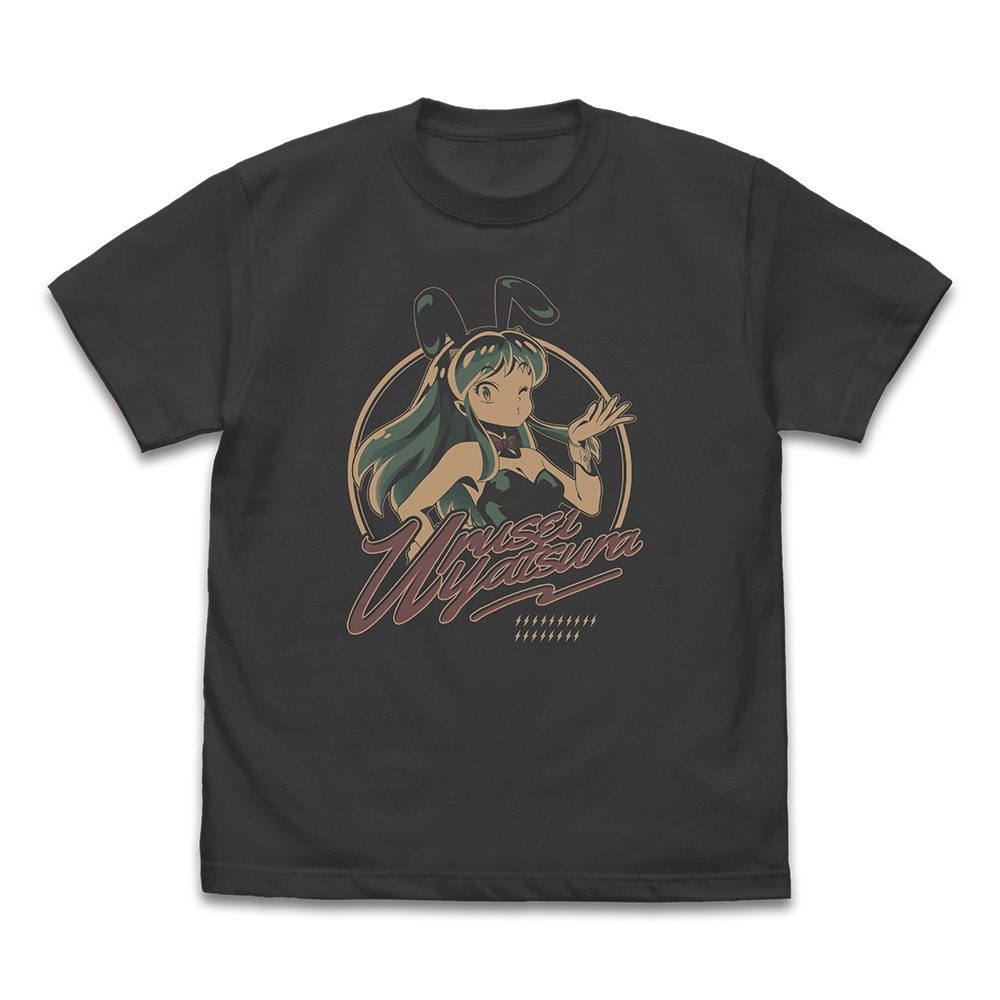 うる星やつら バニーガール ラム Tシャツ スミ L ("Urusei Yatsura" Bunny Girl Lum T-shirt Sumi (L Size))