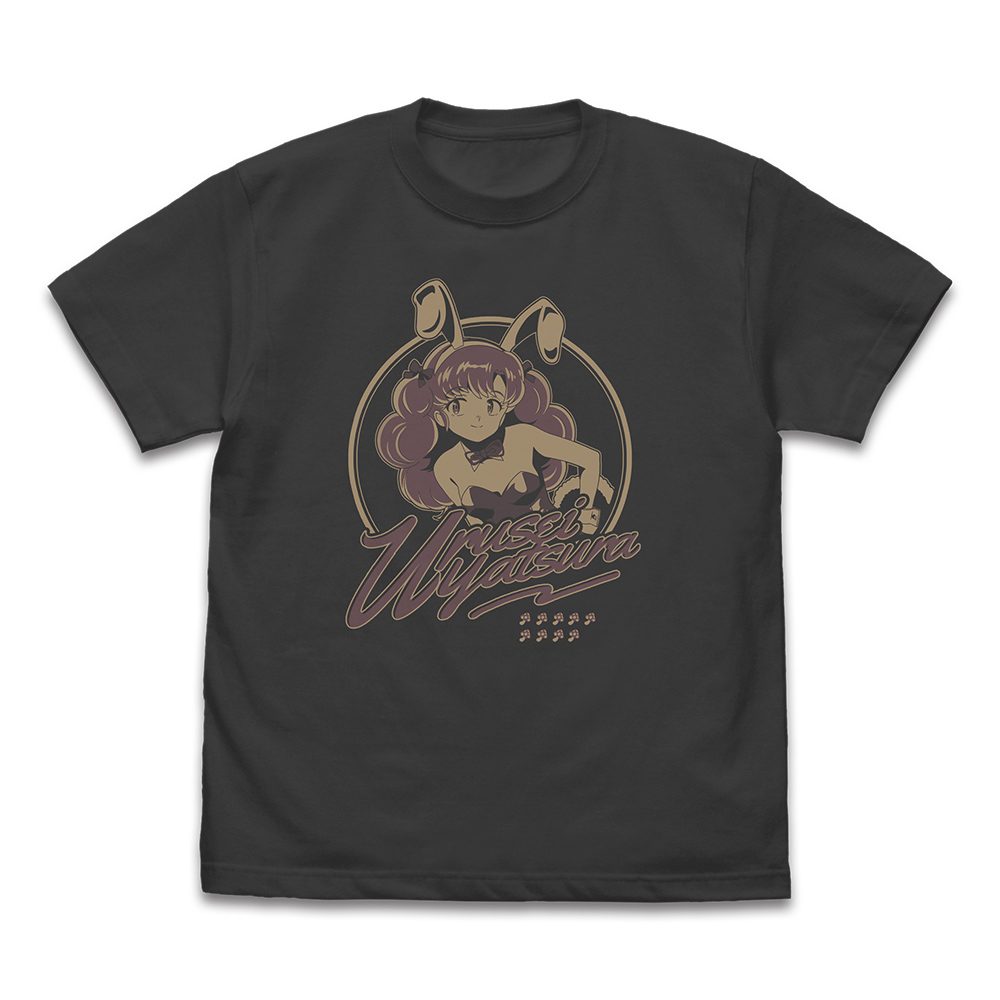 うる星やつら バニーガール ラン Tシャツ スミ S ("Urusei Yatsura" Bunny Girl Ran T-shirt Sumi (S Size))