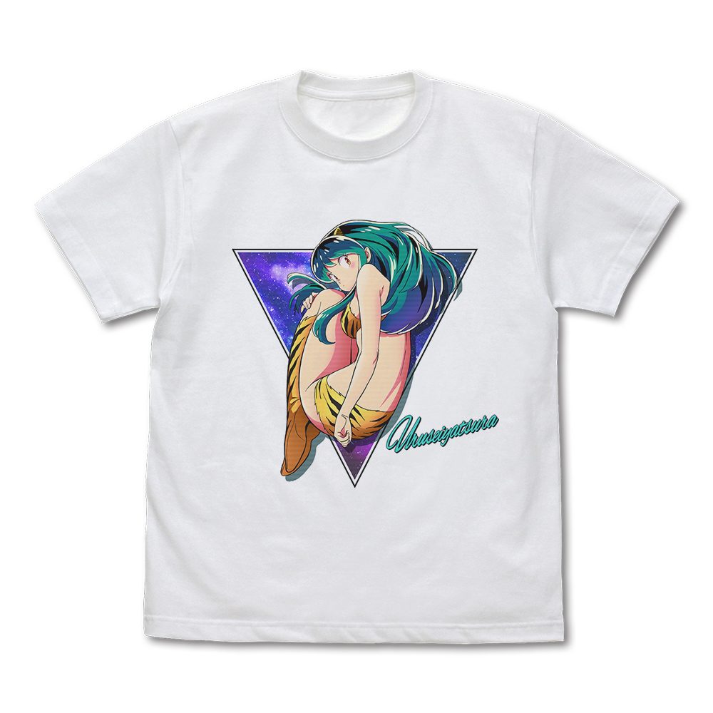 うる星やつら ラム フルカラーTシャツ ホワイト S ("Urusei Yatsura" Lum Full Color T-shirt White (S Size))