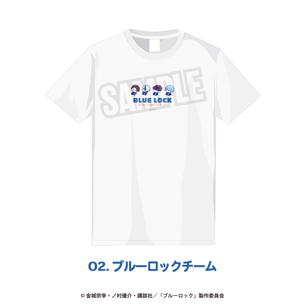 ブルーロック Tシャツ XL 02 ブルーロックチーム ("Blue Lock" T-shirt (XL Size) 02 Blue Lock Team)